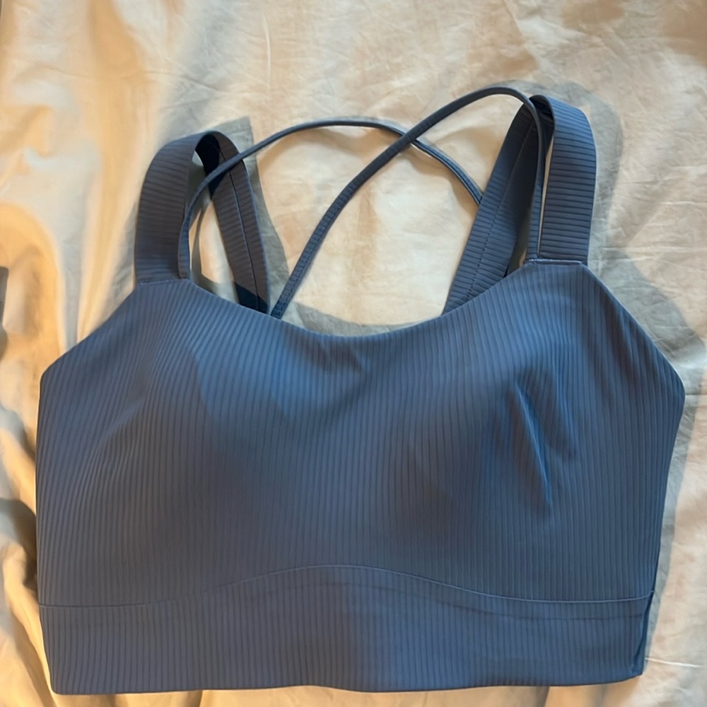 Lululemon Like a Cloud ribbed Longline Bra
Light Support, D/DD Cup